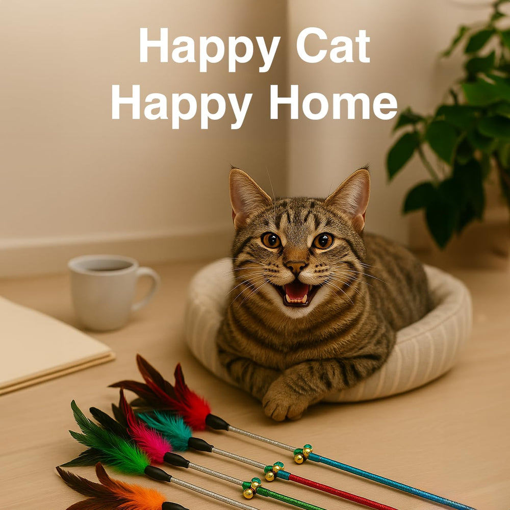 Paws Power cat wand kitten-adult play visuals illustrate versatile fun for all ages.