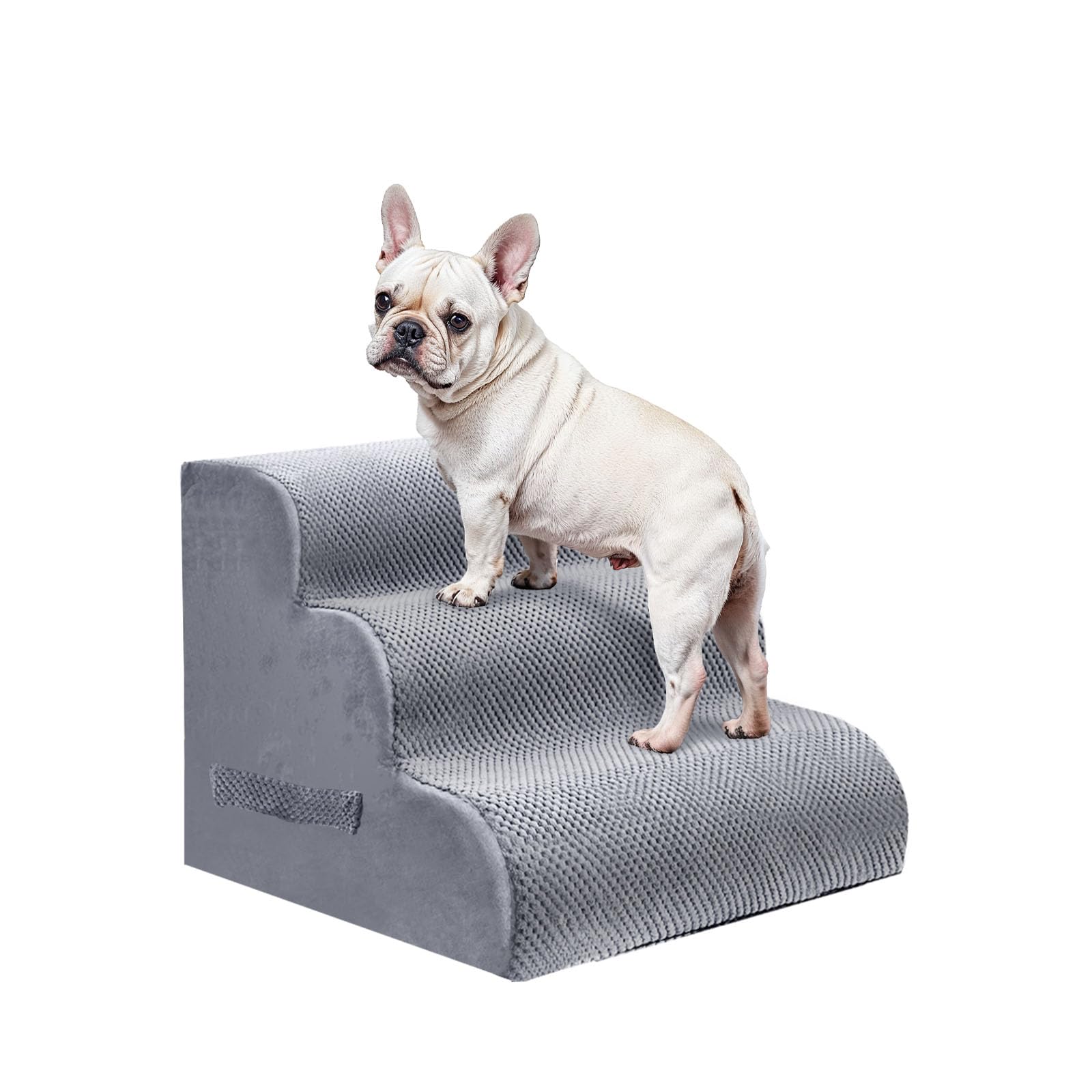 PAWSCART Dog Stairs compact storage for easy travel and space saving.