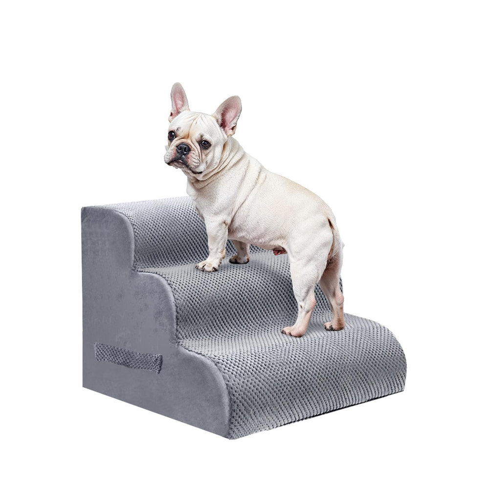 PAWSCART Dog Stairs compact storage for easy travel and space saving.