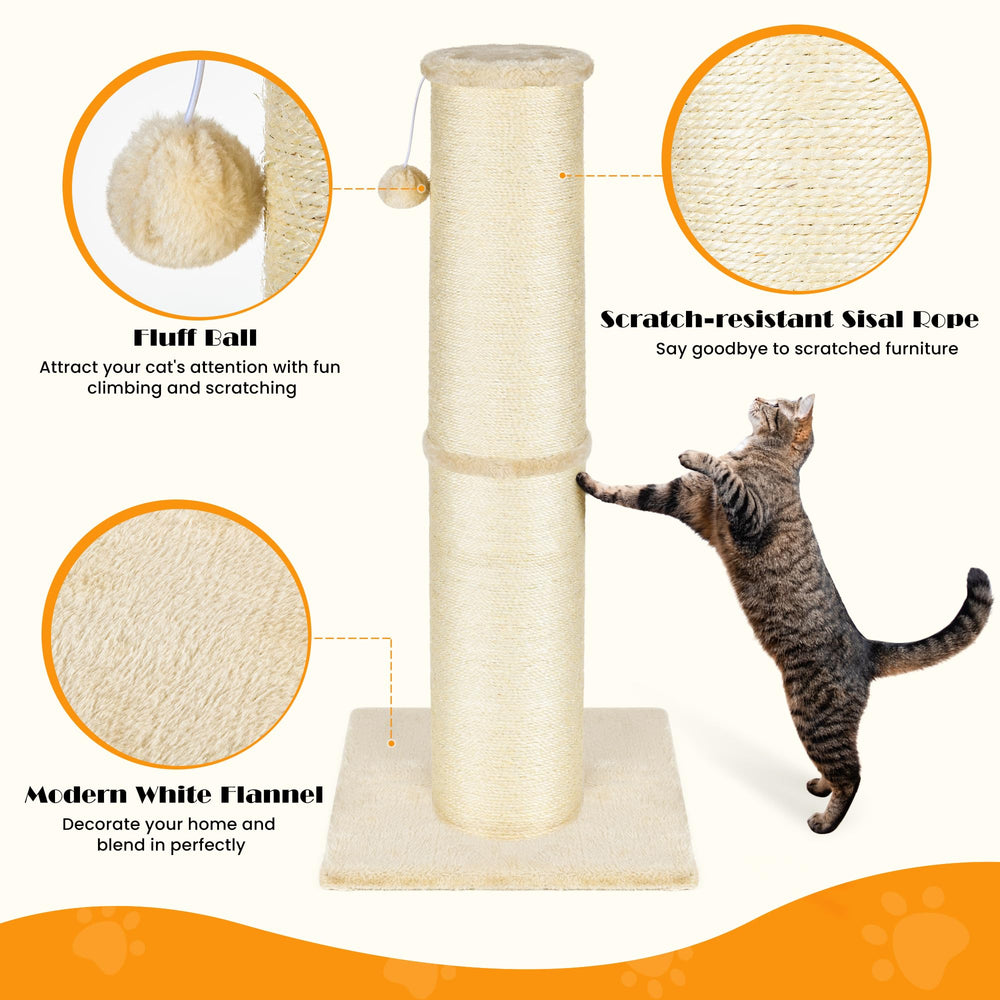 PAWSCRAT fluffy balls entice climbing and play-driven exercise