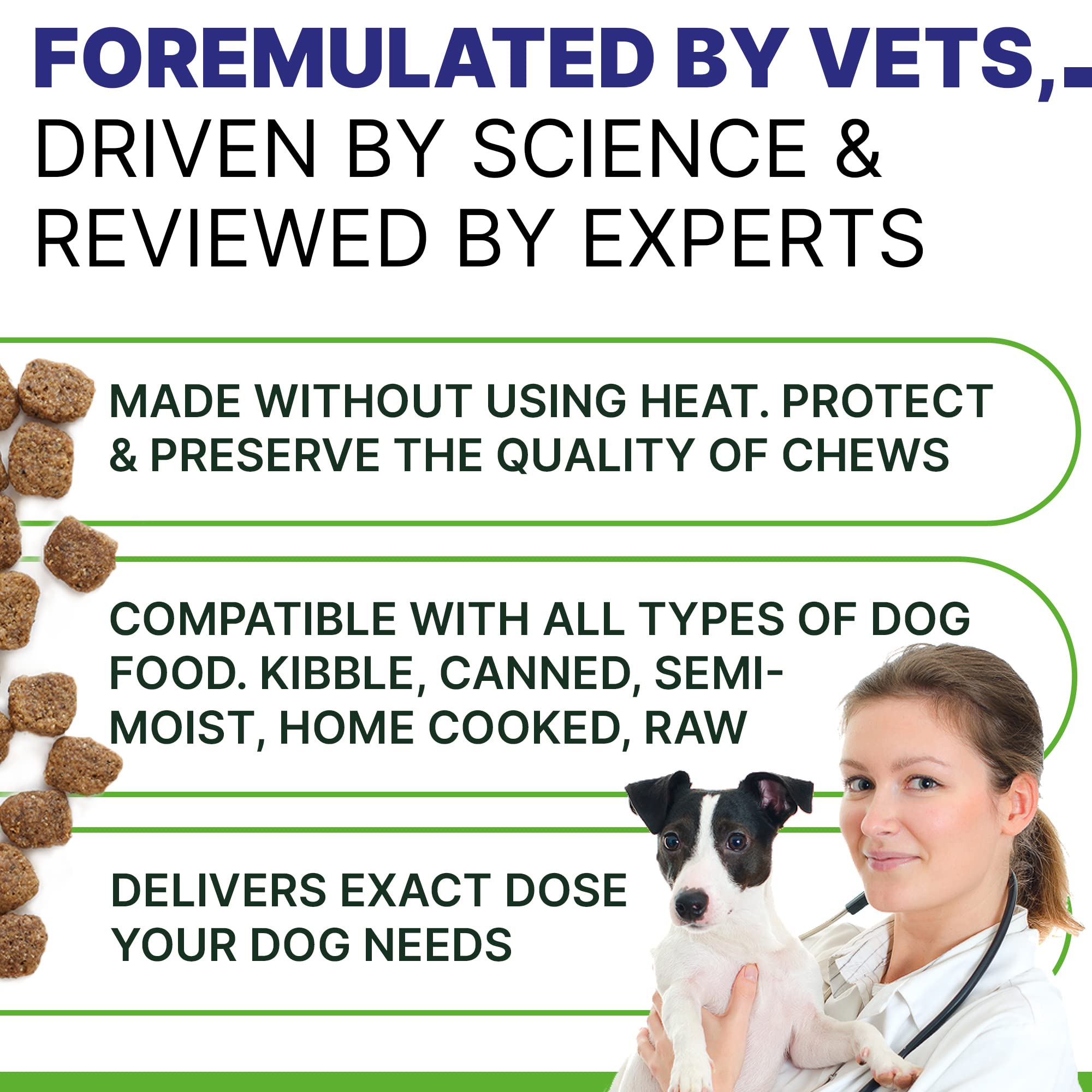 Pawsential Advanced Hemp Calming Treats being offered to a dog during car ride stress