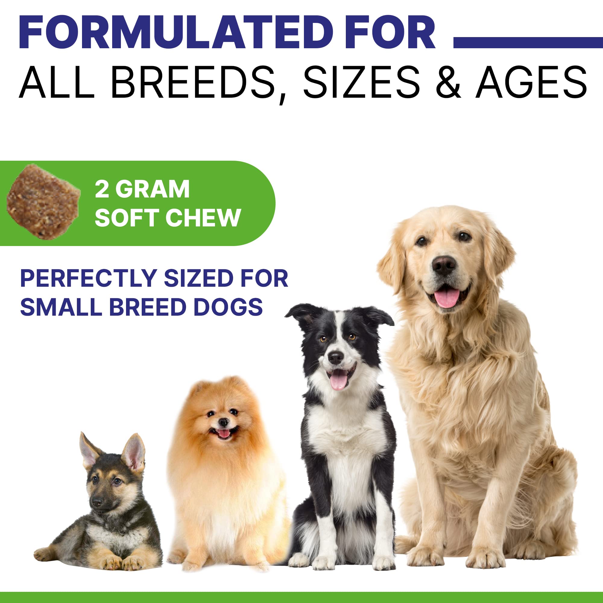 Pawsential Advanced Hemp Calming Treats packaging highlights USA-made quality