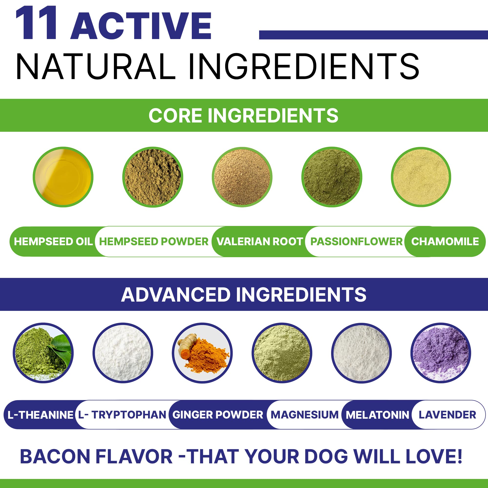 Pawsential Advanced Hemp Calming Treats two 120 ct jars provide large-dog supply
