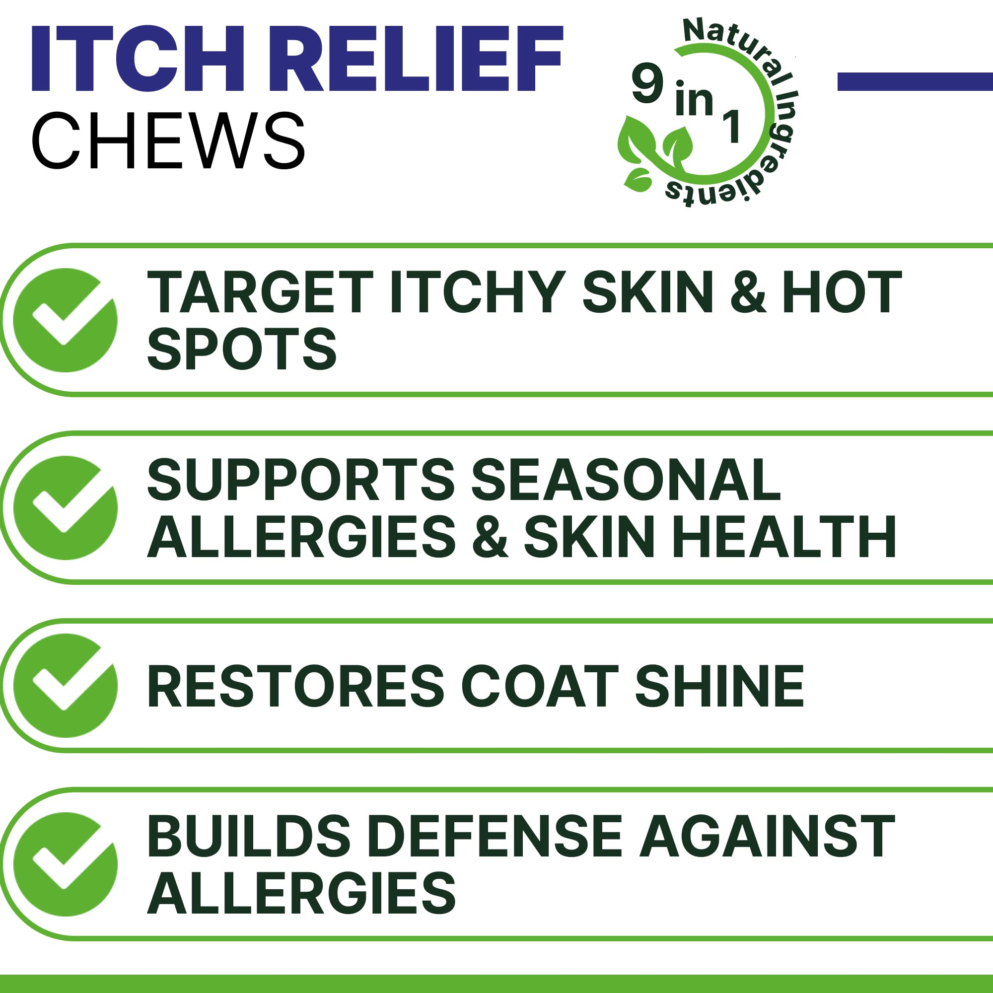 PAWSENTIAL Allergy Relief Dog Chews chicken flavor close-up highlights tasty itch aid and coat care.