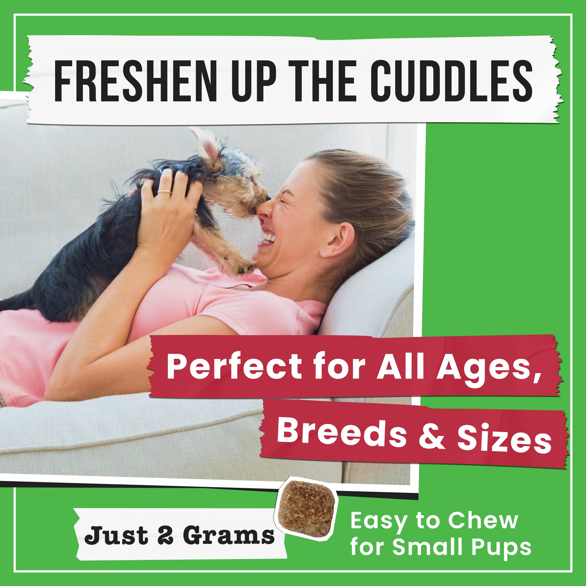 Pawsential No Poo Chews veterinarian-formulated label for safety