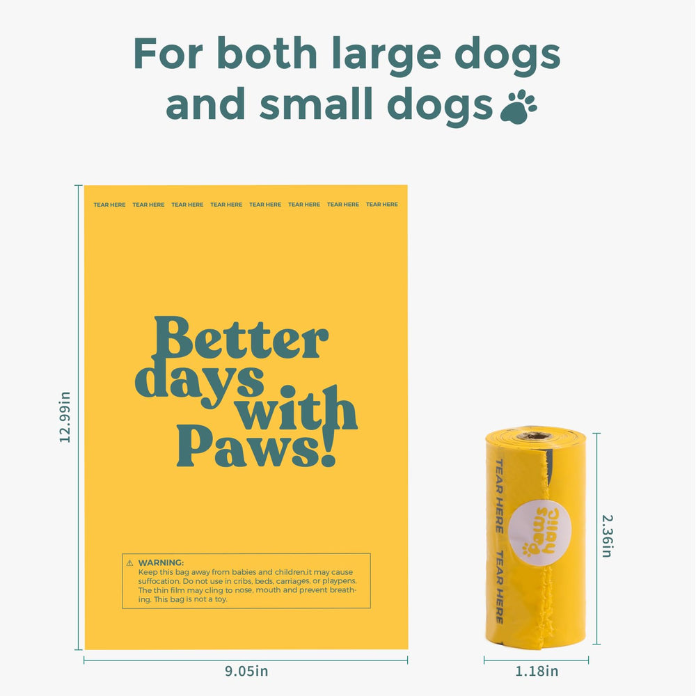 PAWSHOLIC odor-locking feature helps minimize outdoor smells