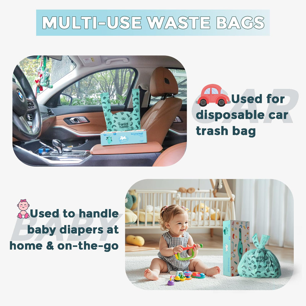 PAWSHOLIC wide-opening packaging makes grabbing bags fast and hassle-free