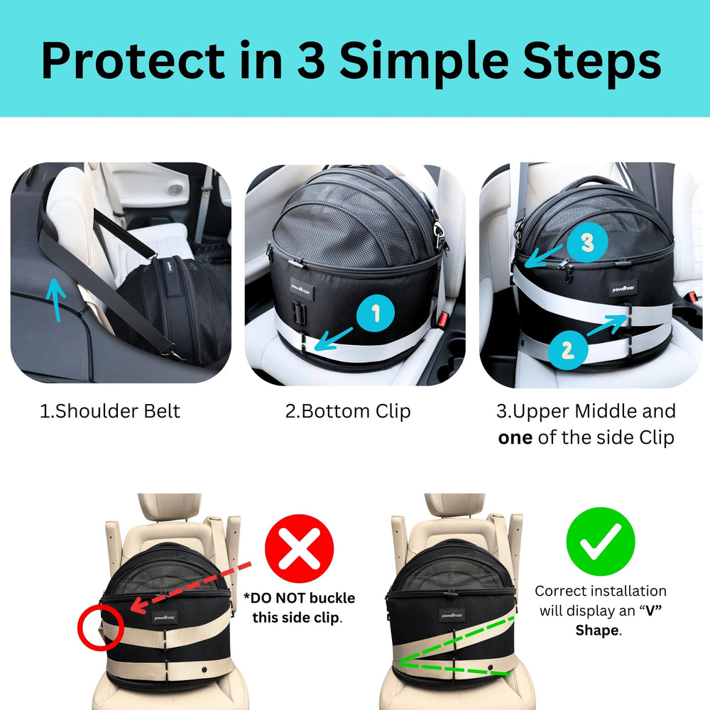 PawsinCar crash-tested dog car seat at-home bed-use setup for versatility.