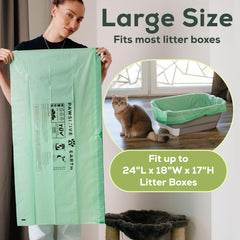 Pawsitive Earth OK Compost Home certified liners support safe home composting.