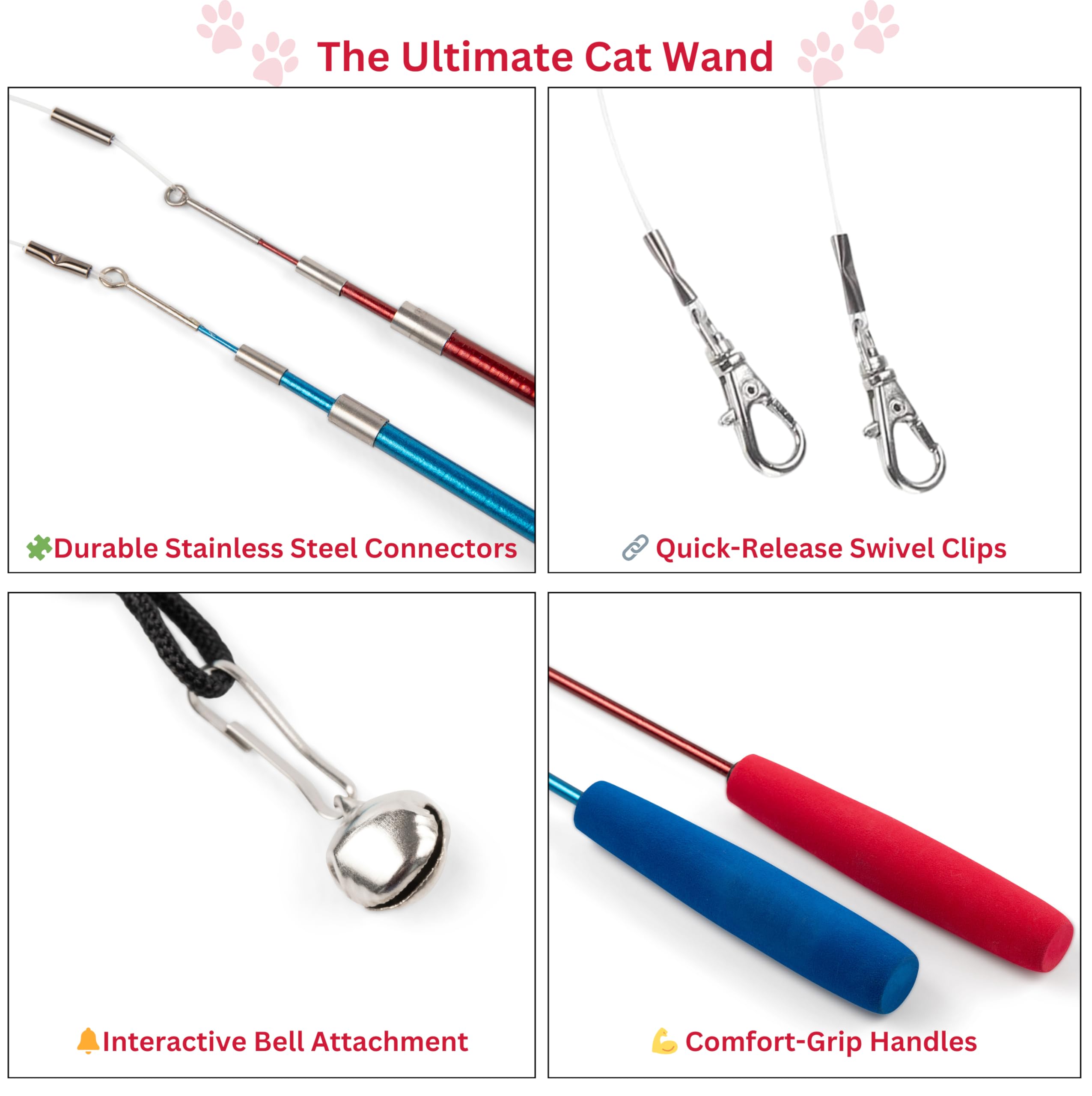 PAWSITIVE safe materials cat toy emphasizing non-toxic components