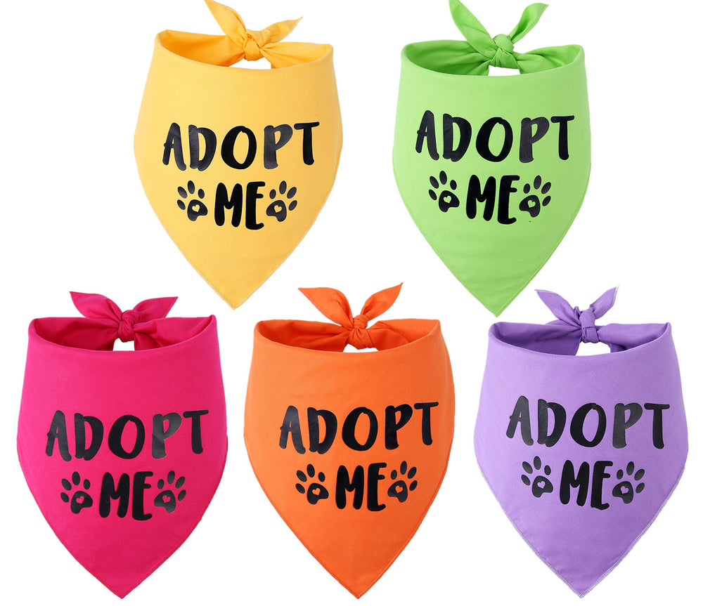 Pawskido Adopt Me Bandana sized for medium to large dogs.