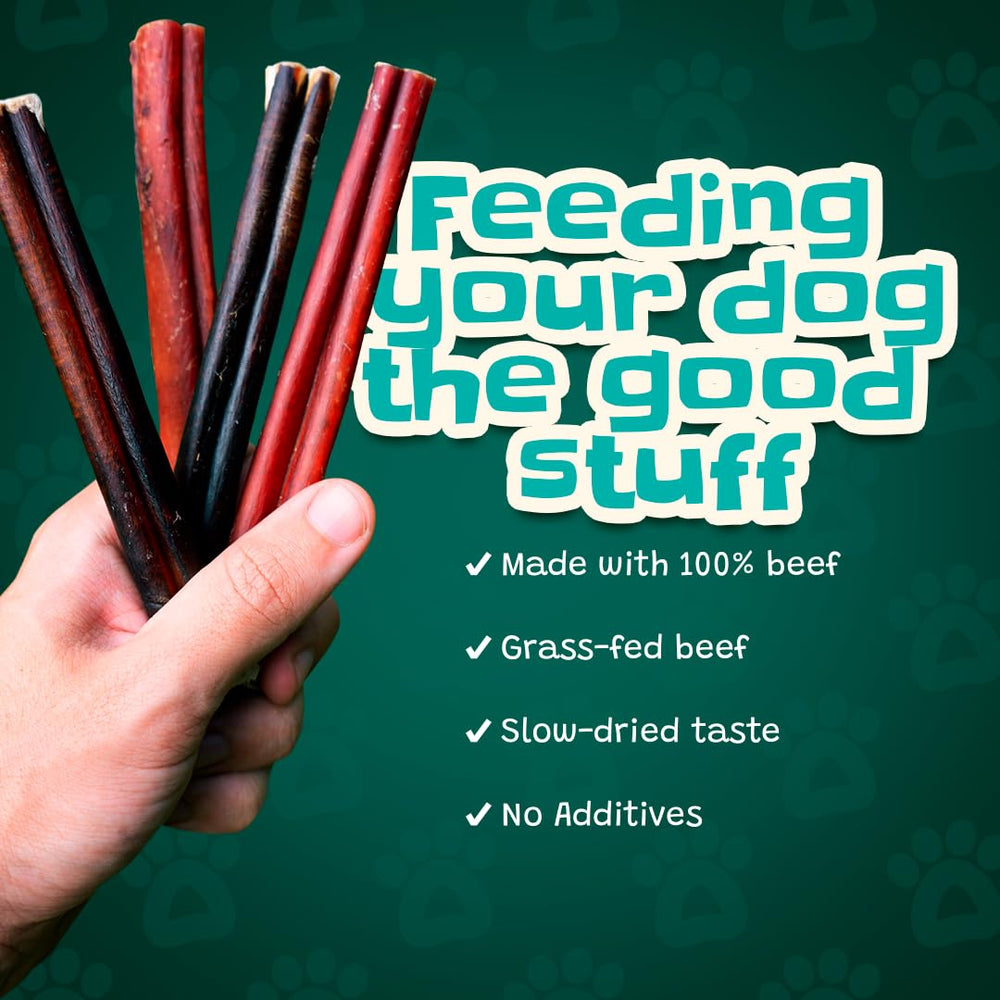 Pawsome Ranch Bully Sticks ethical sourcing; responsibly produced treat your family can trust.
