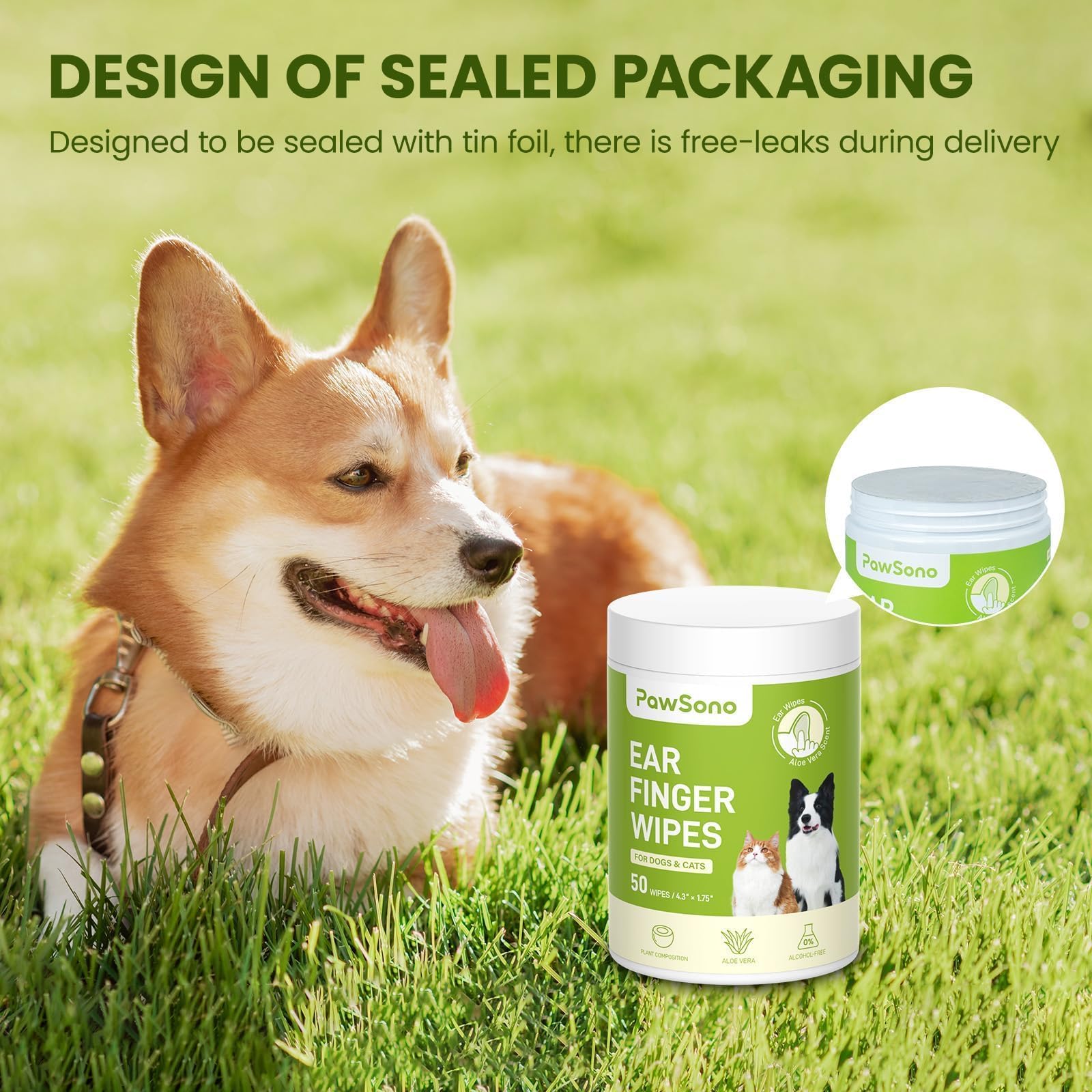 PawSono vet-formula recommendation badge highlights professional support