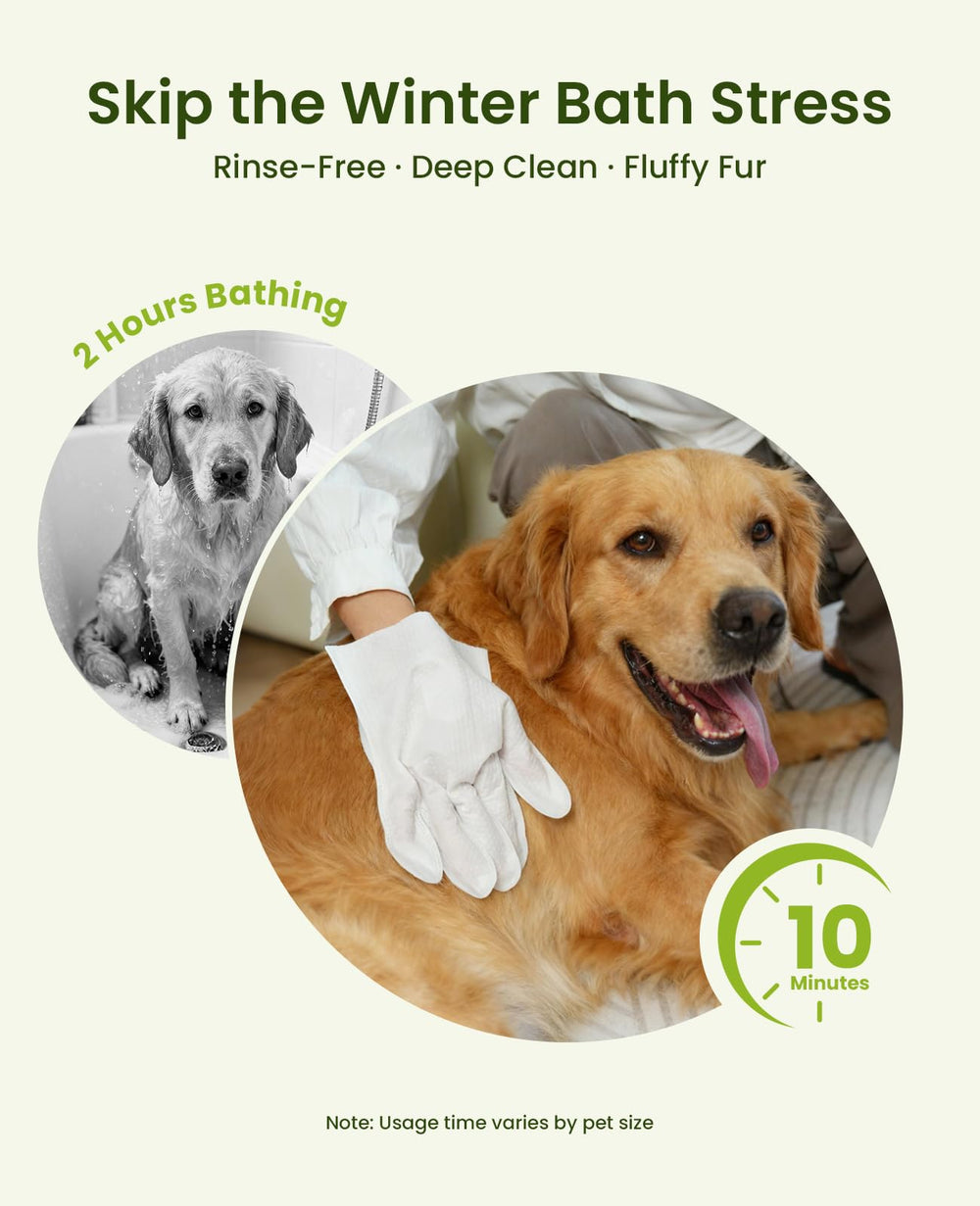 PawSono glove wipe close-up shows tear-resistant material for durable cleaning.