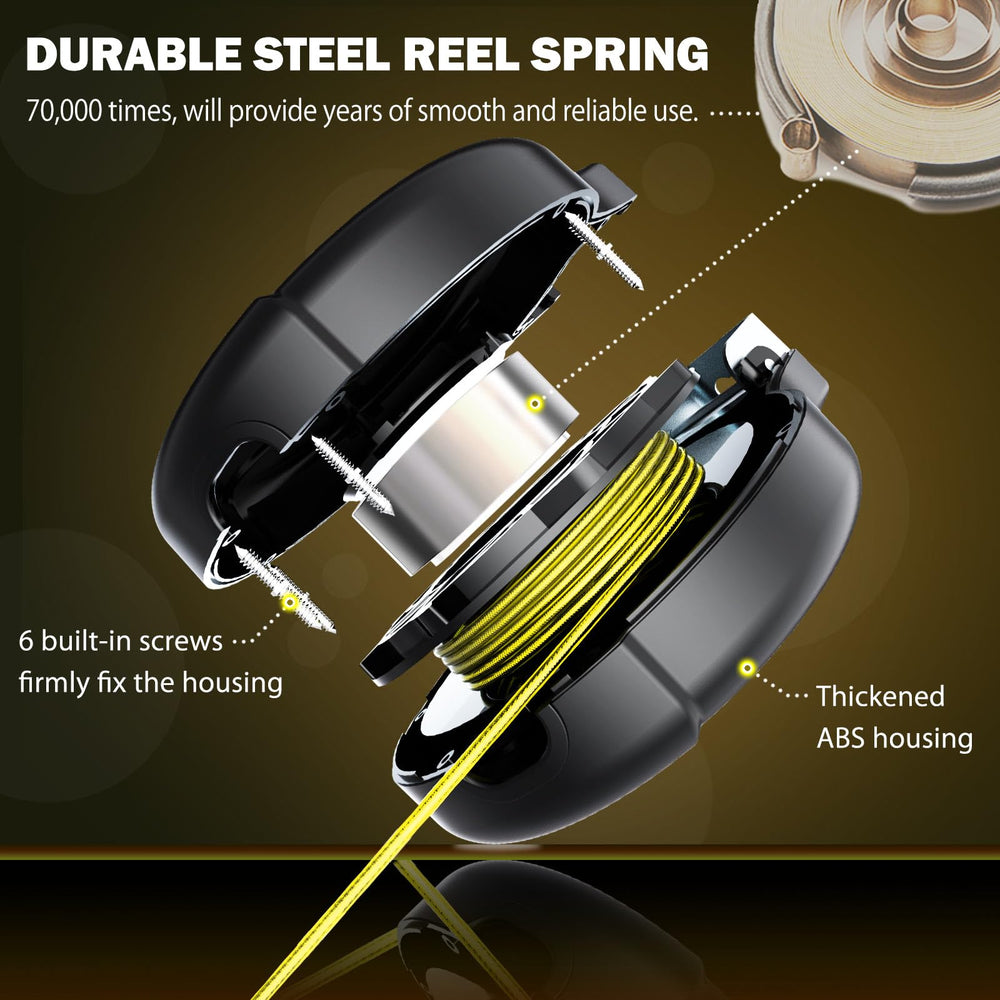PAWSTATION heavy-duty steel cable resists chewing and harsh weather for lasting outdoor use