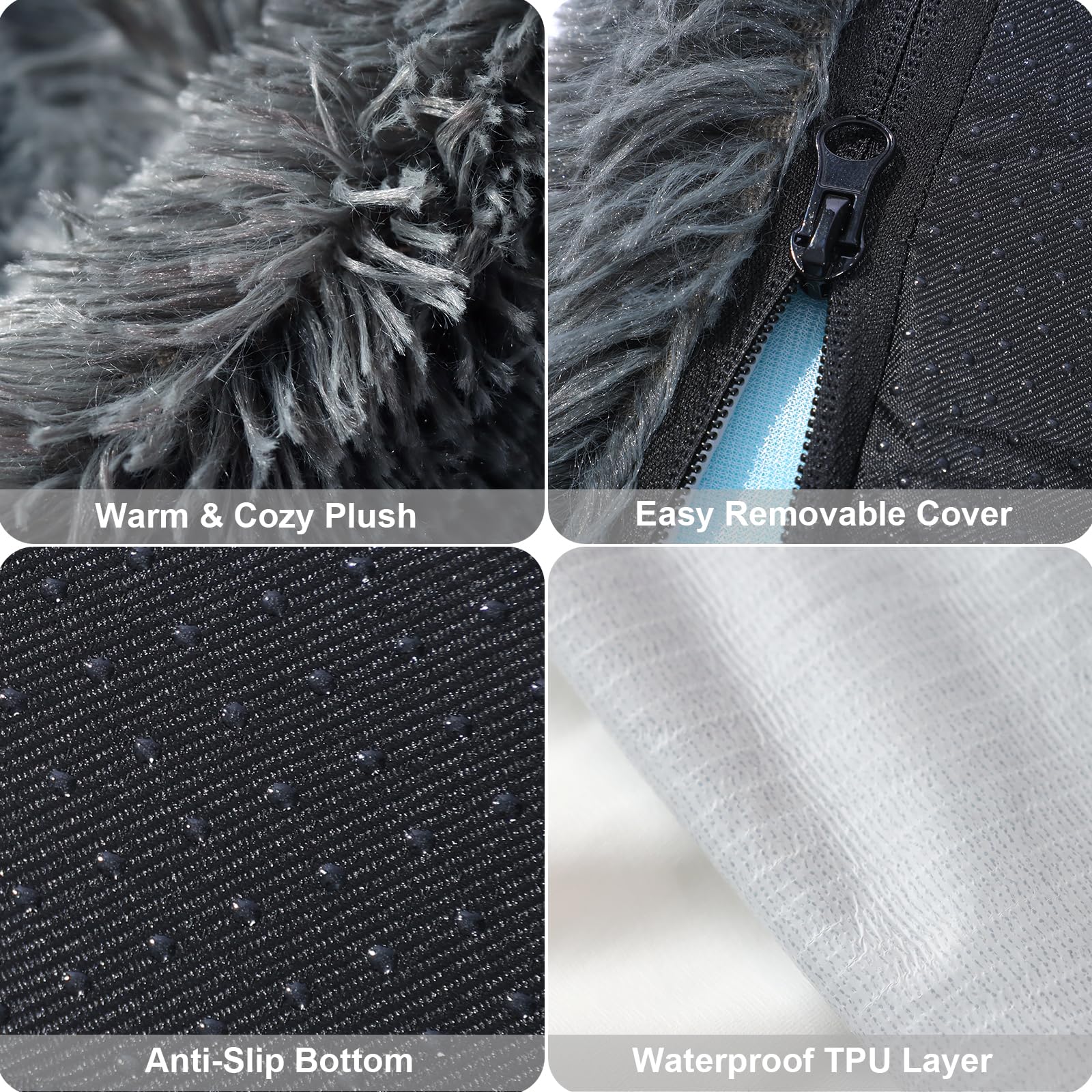 Pawstrip XL inner liner with ventilation protects foam and stays fresh