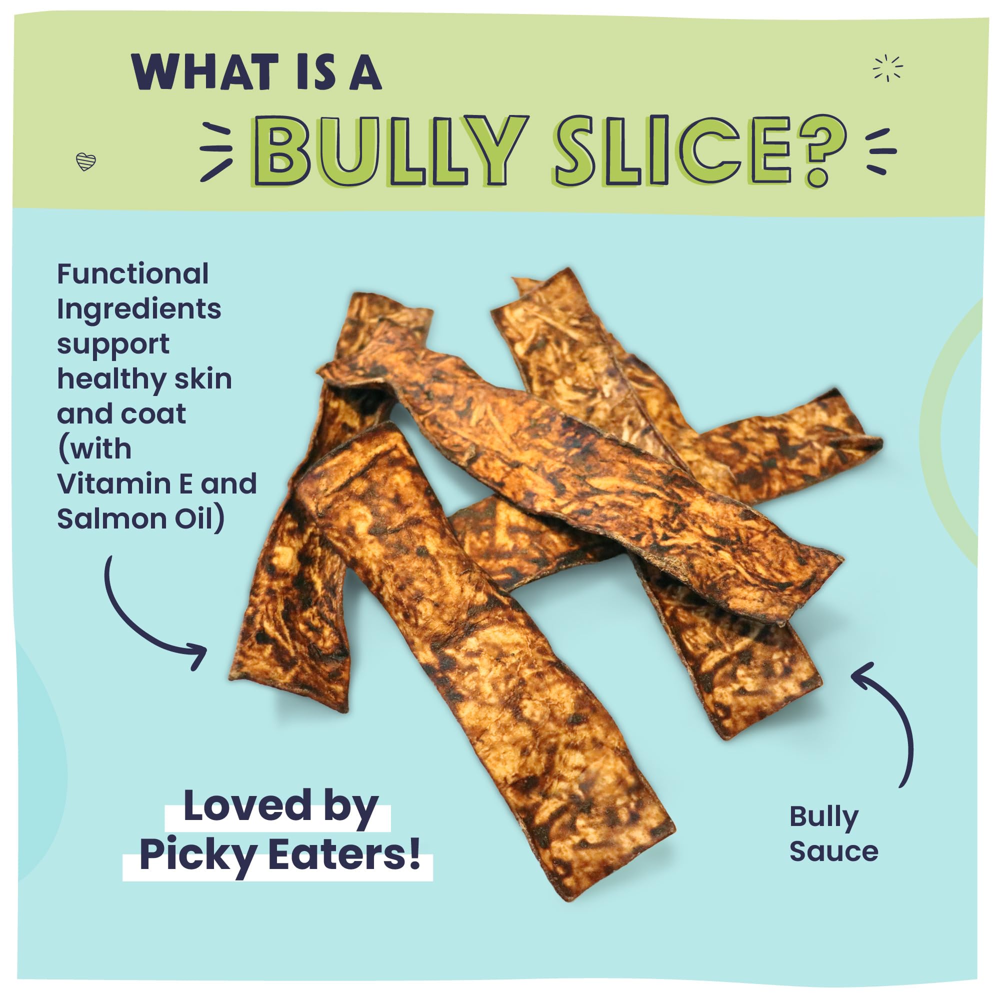 Pawstruck Bully Slices dog chewing action captures a long lasting chew.