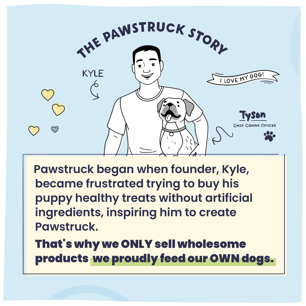 Pawstruck Bully Slices low-fat treat suitable for dieting dogs.