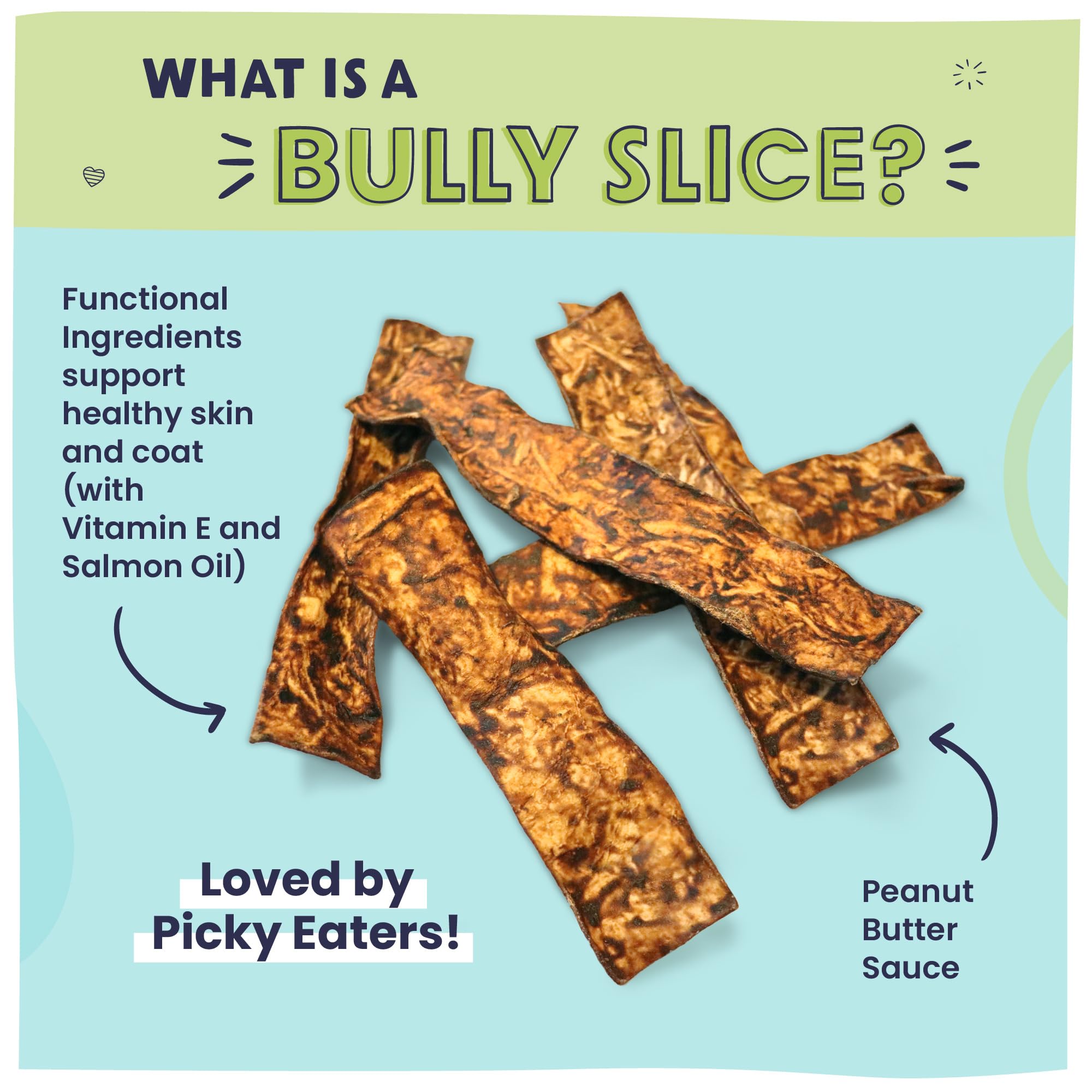 Pawstruck Bully Slices made in the USA with care.