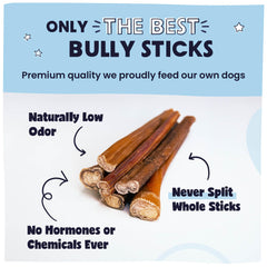 Pawstruck bully sticks rawhide free option for dogs chewing enjoyment