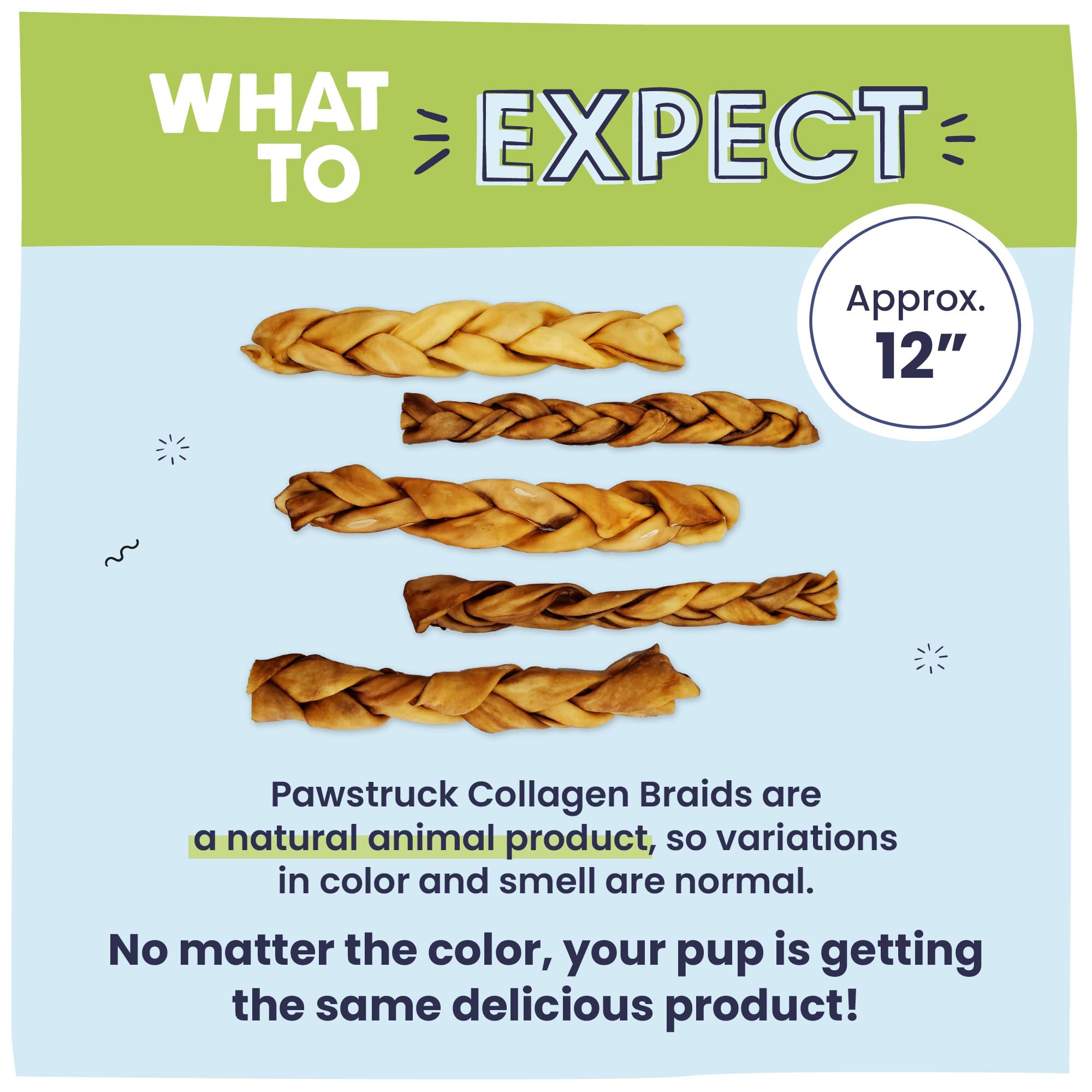 Pawstruck natural chews with chondroitin glucosamine visual.