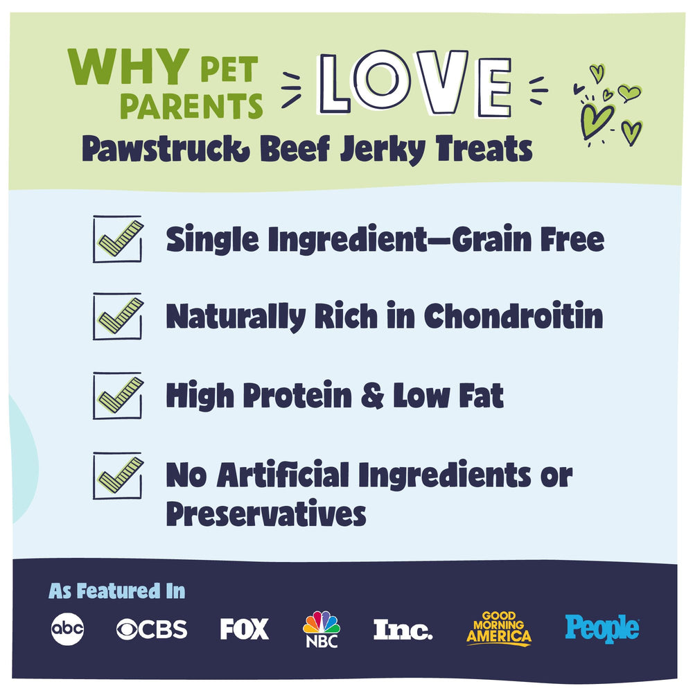 Pawstruck no-preservatives beef jerky natural ingredients for mindful snacking