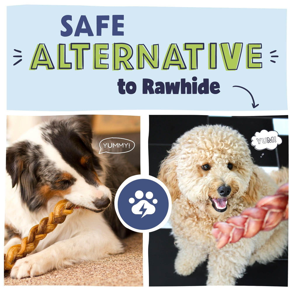 Pawstruck single-ingredient beef-chew delivers pure protein for dogs.