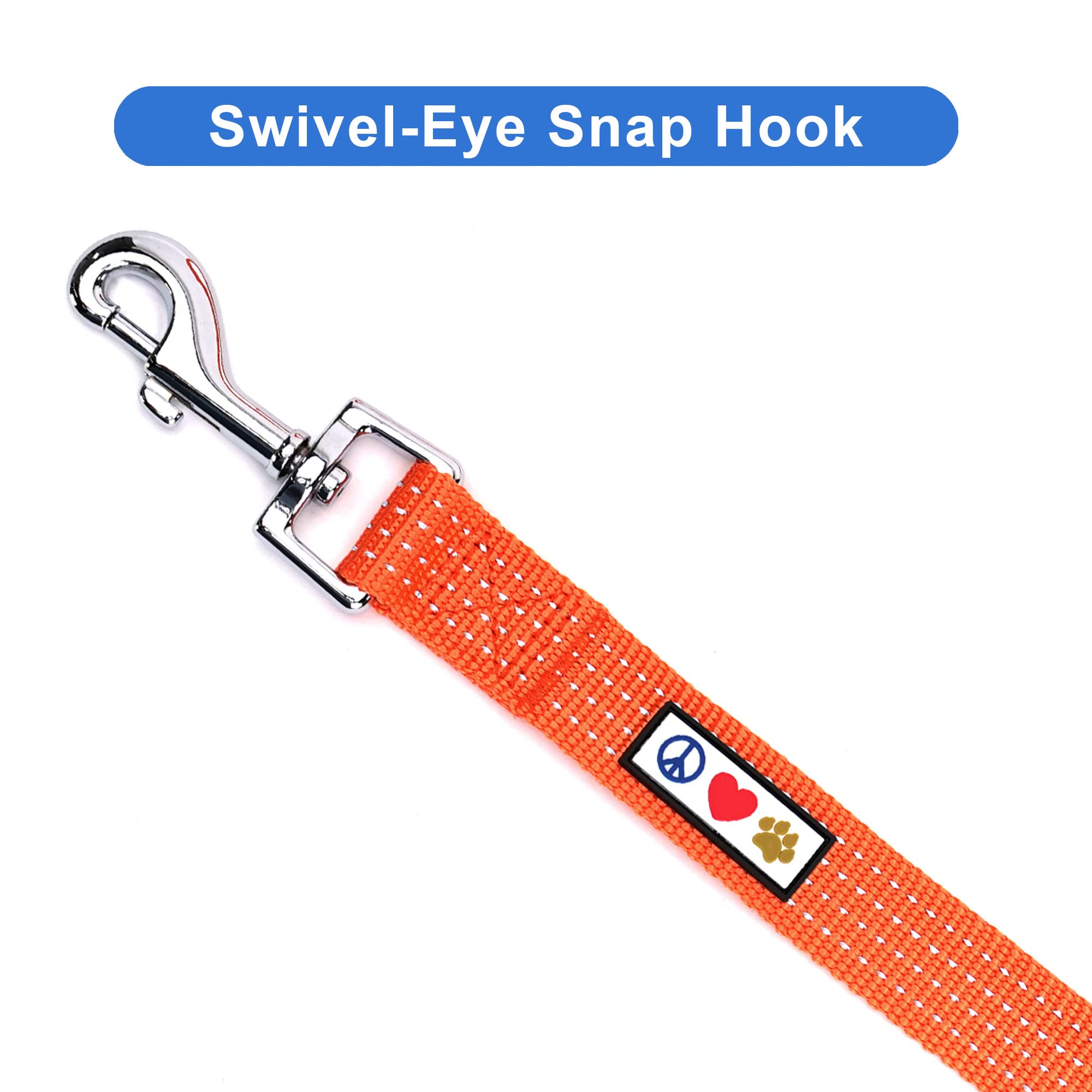 Pawtitas 4ft dog leash ideal for short, controlled walks