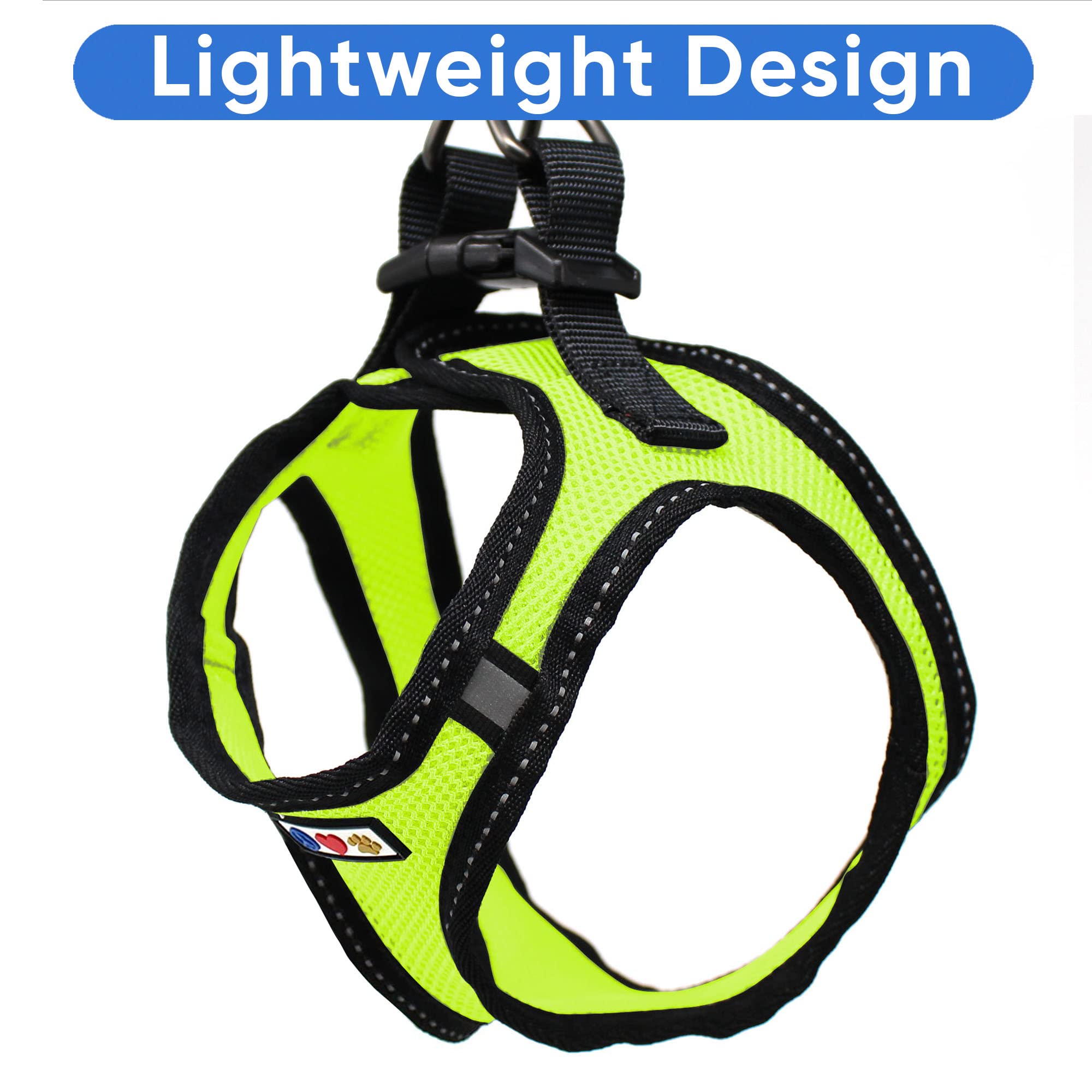 Pawtitas reflective strip detail increases visibility in low light