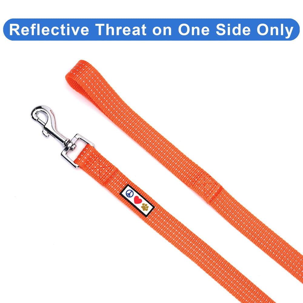 Pawtitas ripstop nylon leash construction demonstrates durability