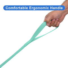 Pawtitas teal leash with black nickel hardware for lasting strength.