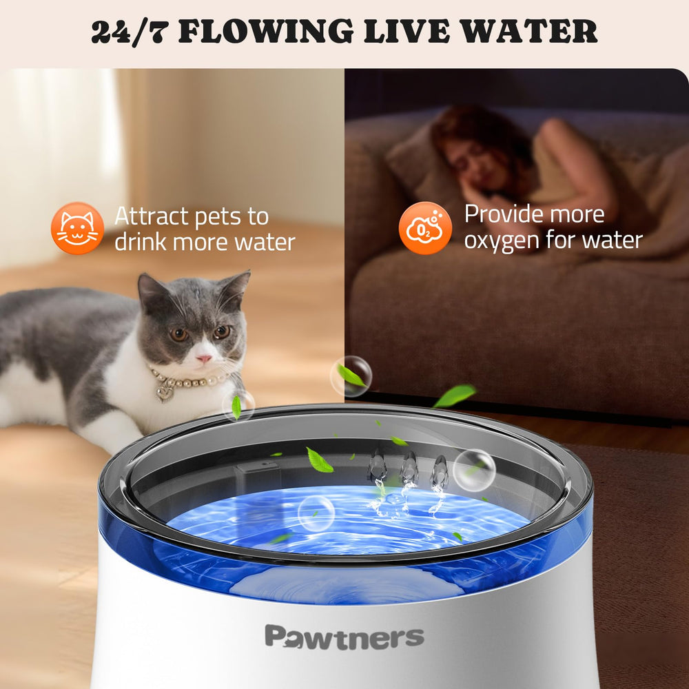 Pawtners 1-gallon reservoir supports extended hydration for multi-pet homes.