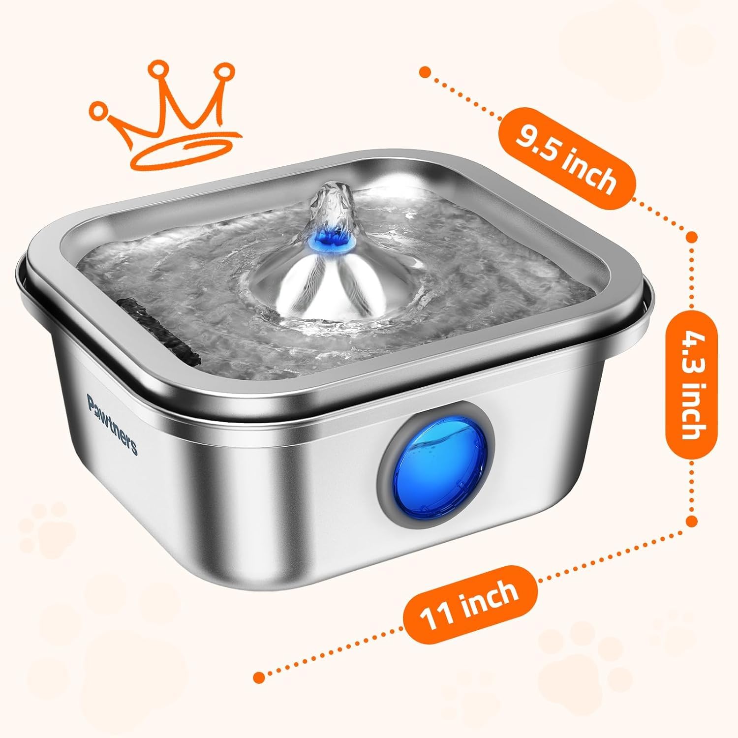 Pawtners compact design fits small spaces without crowding.