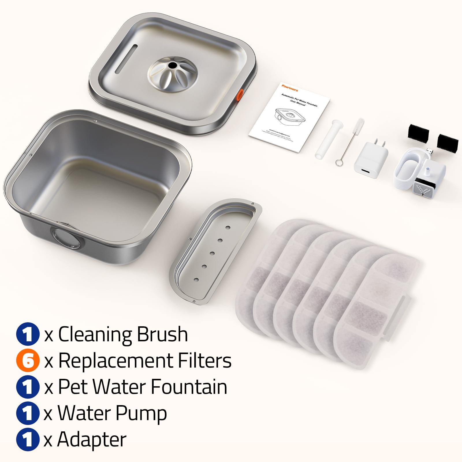 Pawtners easy-clean design promotes quick maintenance and hygiene.