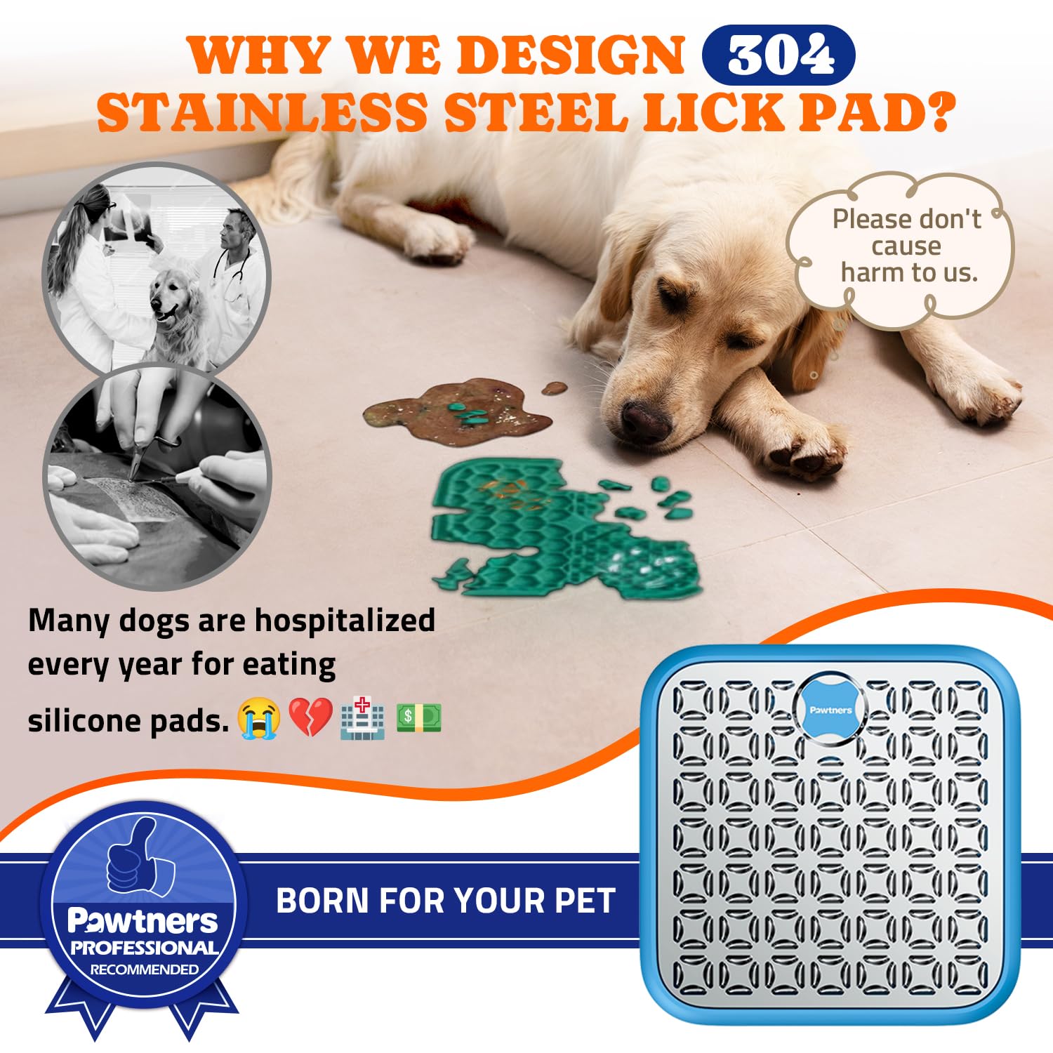 Pawtners lick mat dishwasher-safe cleaning makes maintenance quick.