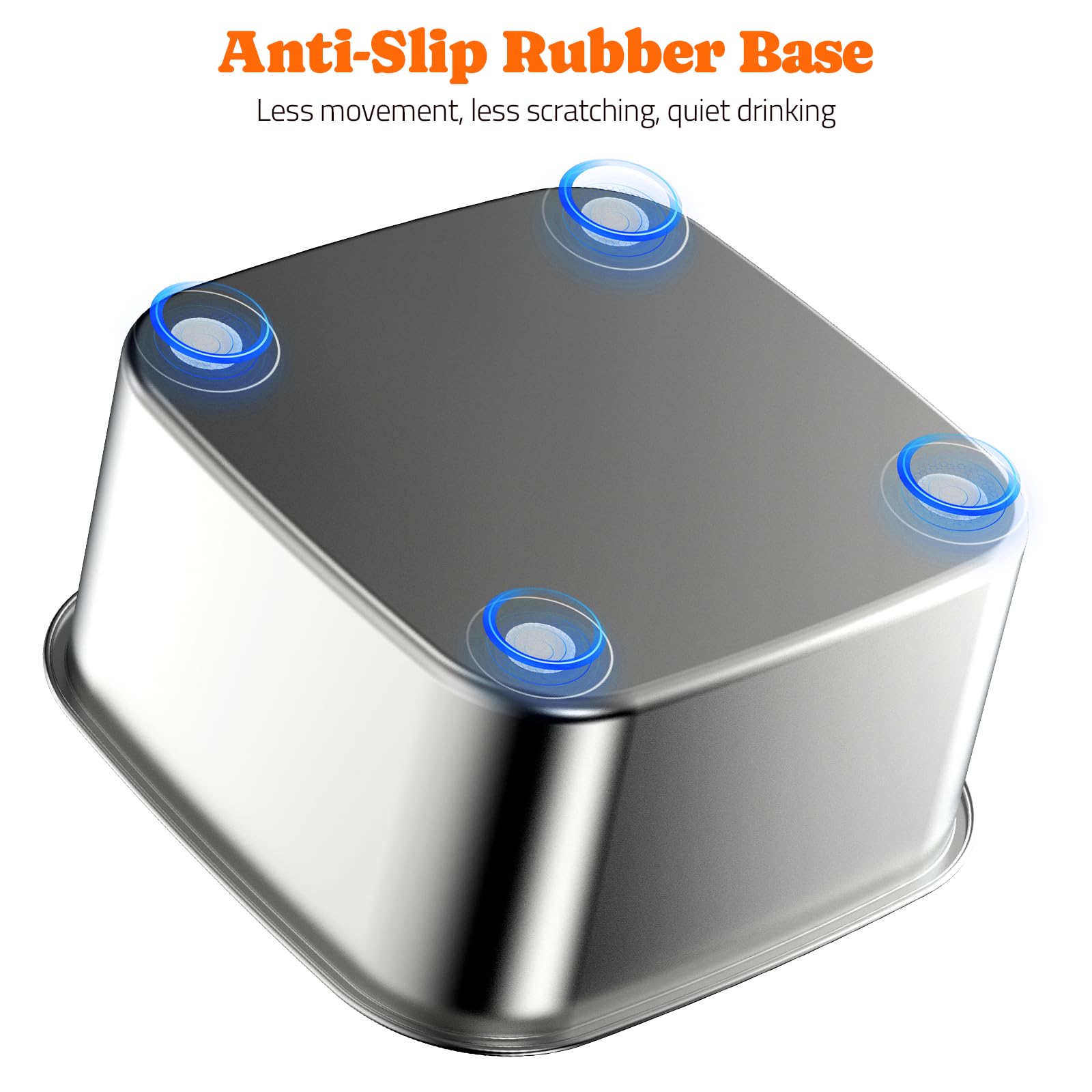 Pawtners no-spill bowl ideal for home, outdoors, or travel with messy drinkers