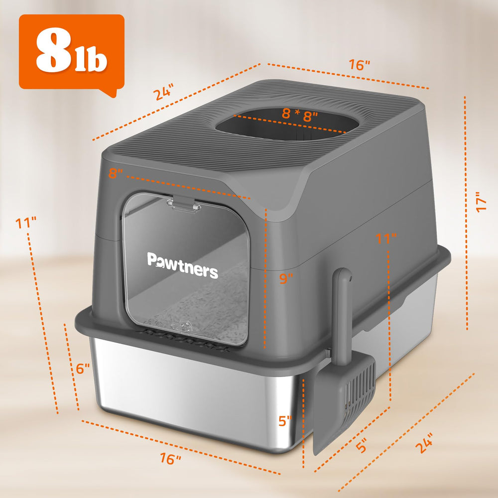 Pawtners included scooper supports quick daily cleaning tasks