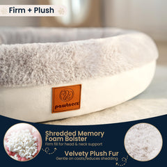 pawtnerz Plush short fur cover adds luxury softness with easy care for cats and dogs.