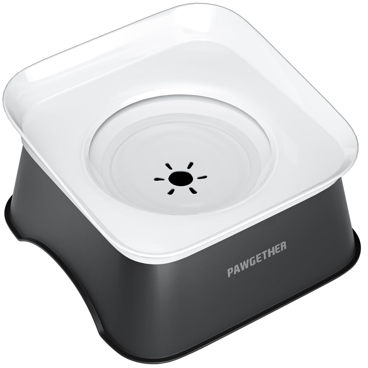 PAWGETHER Taza de agua para perros sin derrames, ideal para viajes y casa.