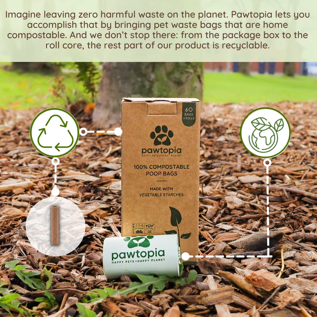 Pawtopia Pawtria standard 9x13 inch bags fit most dispensers