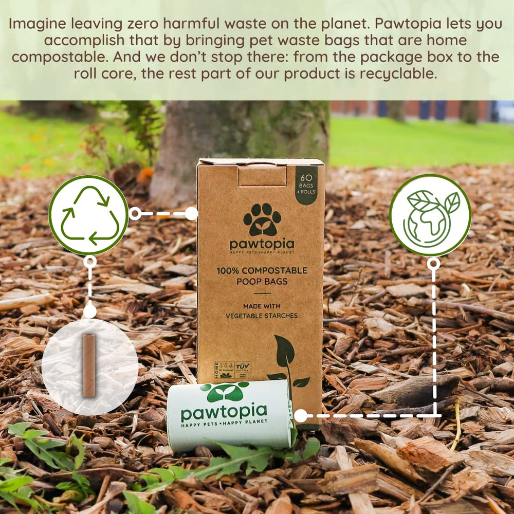 Pawtopia Pawtria standard 9x13 inch bags fit most dispensers