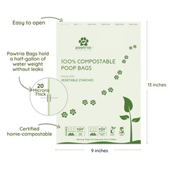 Pawtria OK Compost Home certificate badge confirms home compostability for households