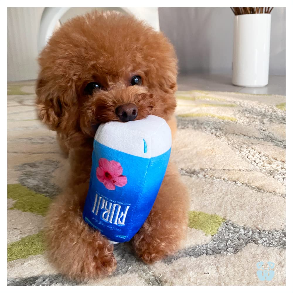 Pawty Dog Toys Furji machine washable toy for easy cleaning