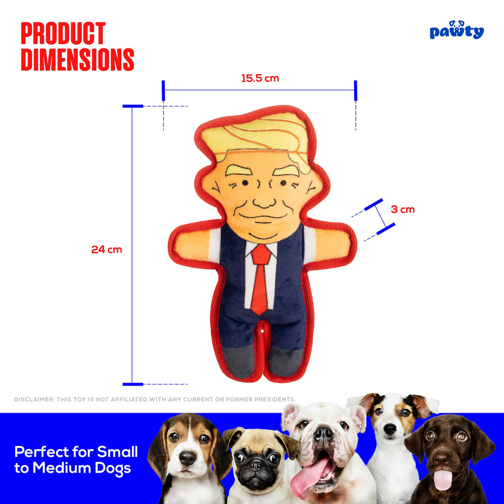 PAWTY durable chew toy for strong biters during long sessions