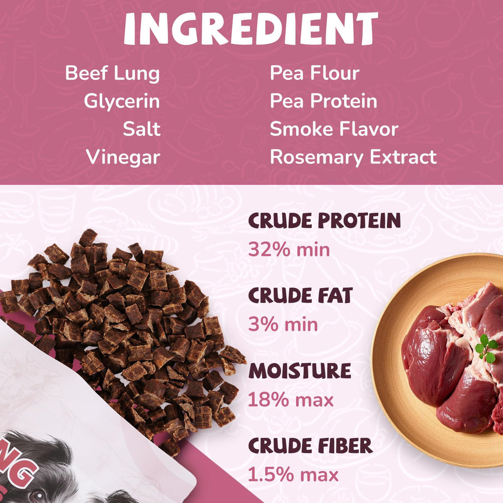 PAWUP jerky with no artificial preservatives supports clean snacking.