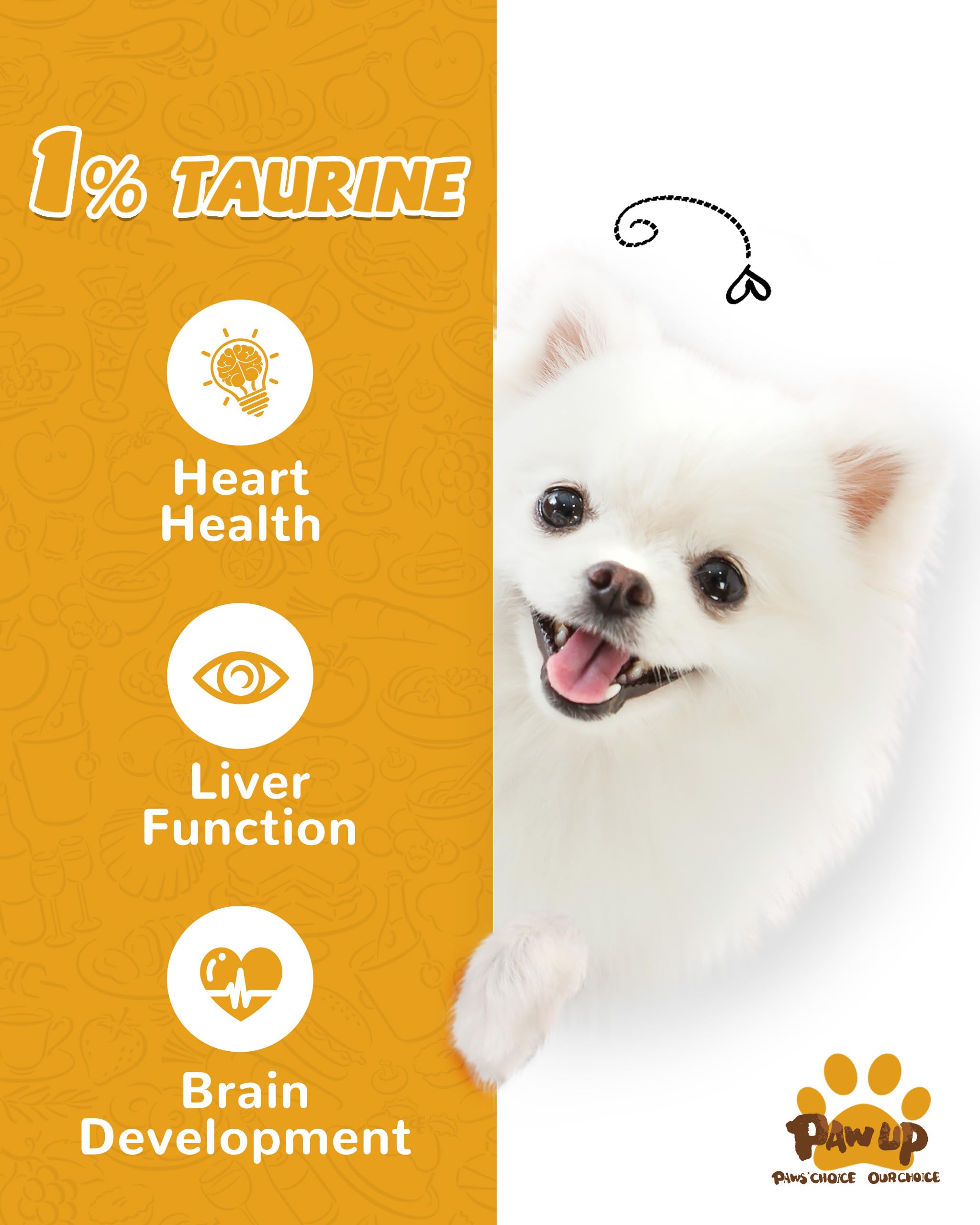 PAWUP Chicken Jerky Strips for seniors, gentle on tummies.