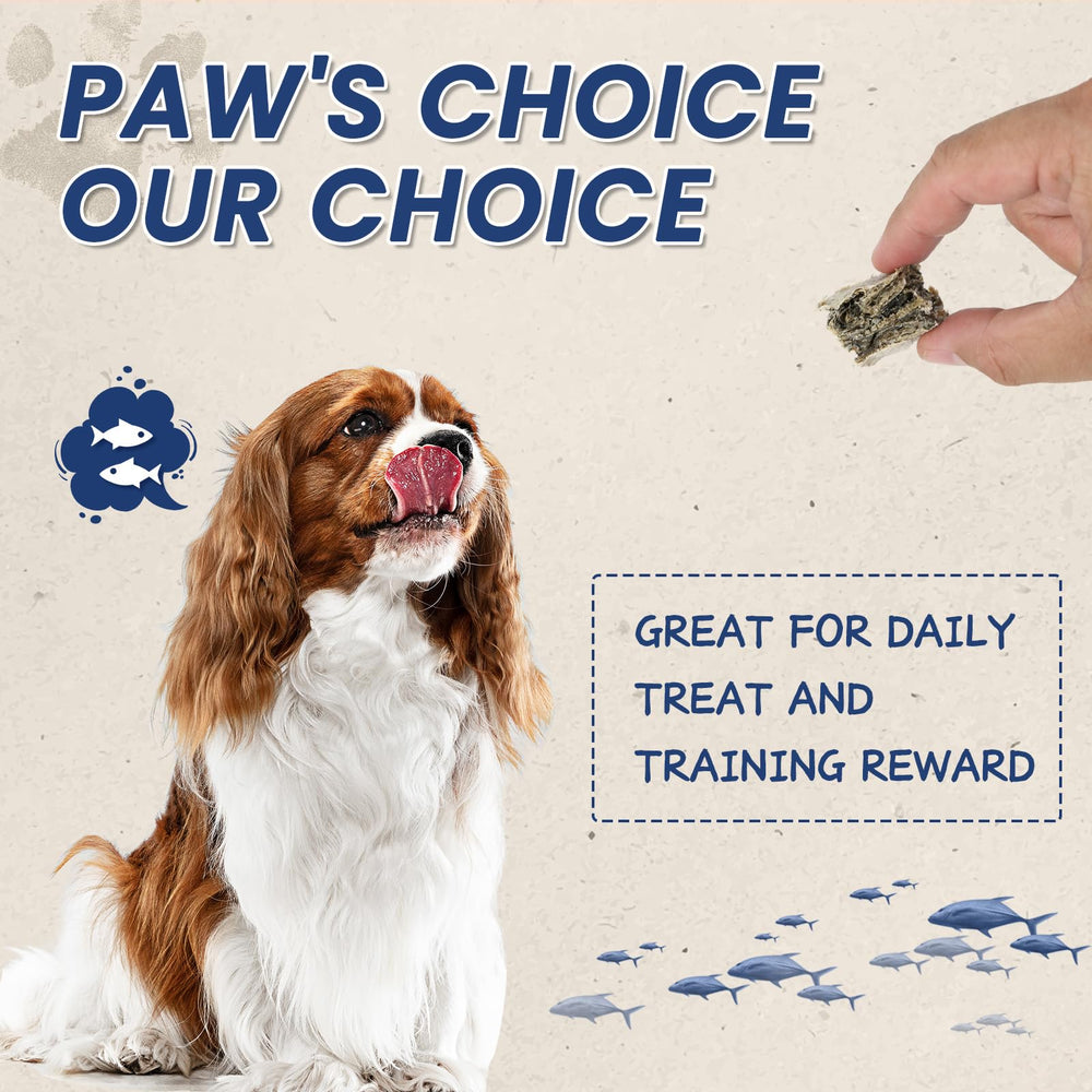 PAWUP Cod Skin Cubes hand-rolled process carefully prepared crunchy bite