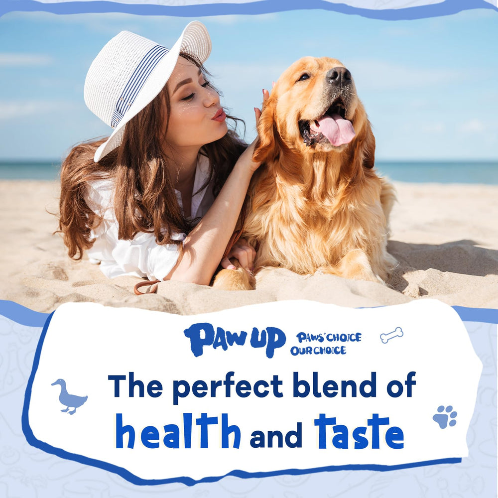 PAWUP Cod Skin Dog Treats 12.5oz size ideal for regular chews.