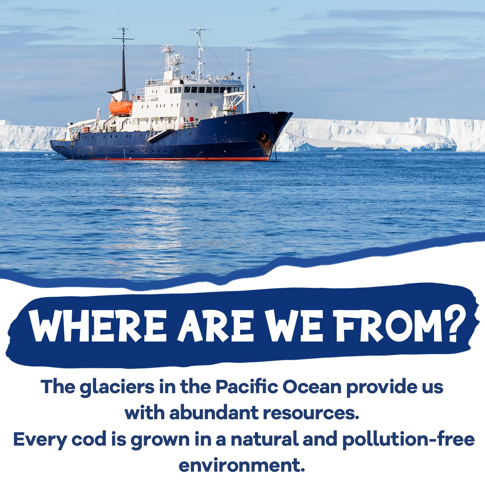 PAWUP Cod Skin Dog Treats taurine-added label illustrates heart and eye health potential.