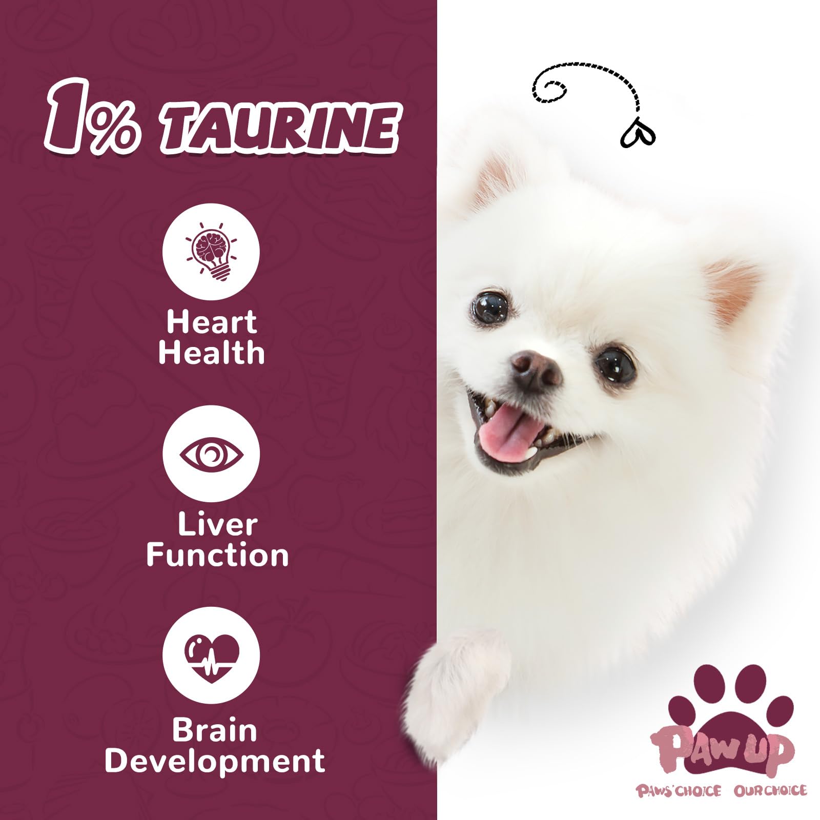 PAWUP Duck Cheese Sausage training session reward moment.